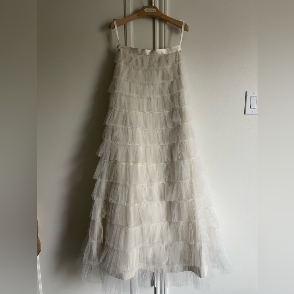 BHLDN - Hitherto Tulle Tiered Skirt